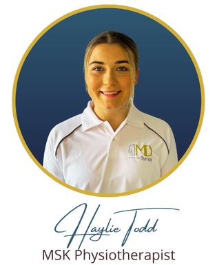 Haylie TOdd, MSK Physiotherapist