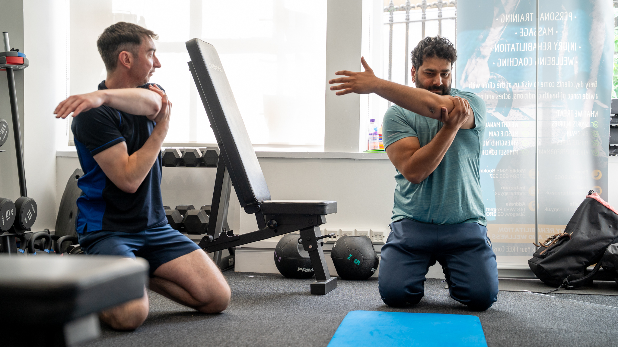 Sports Physician Assessment MOT Shoulder Mobility