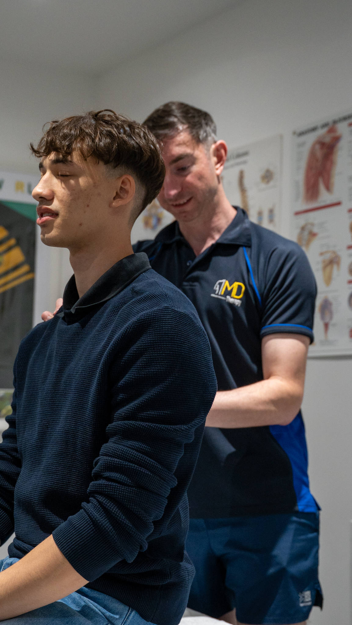 Sports Physician Shoulder Assessment