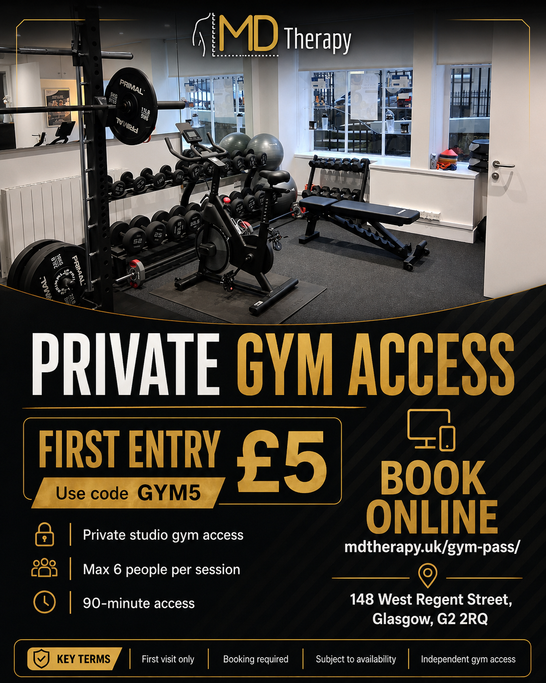 private gym access